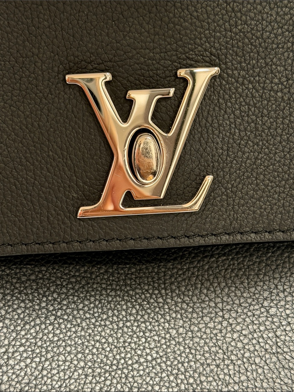 Louis Vuitton Black Leather Top-Handle Backpack - Picture 9 of 9